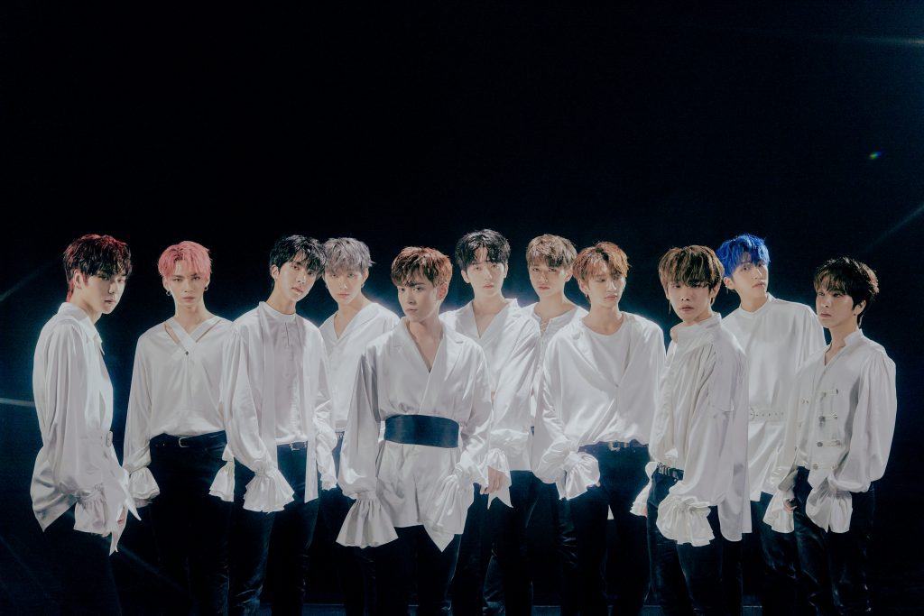 Album cover photo of K-pop boy group OMEGA X