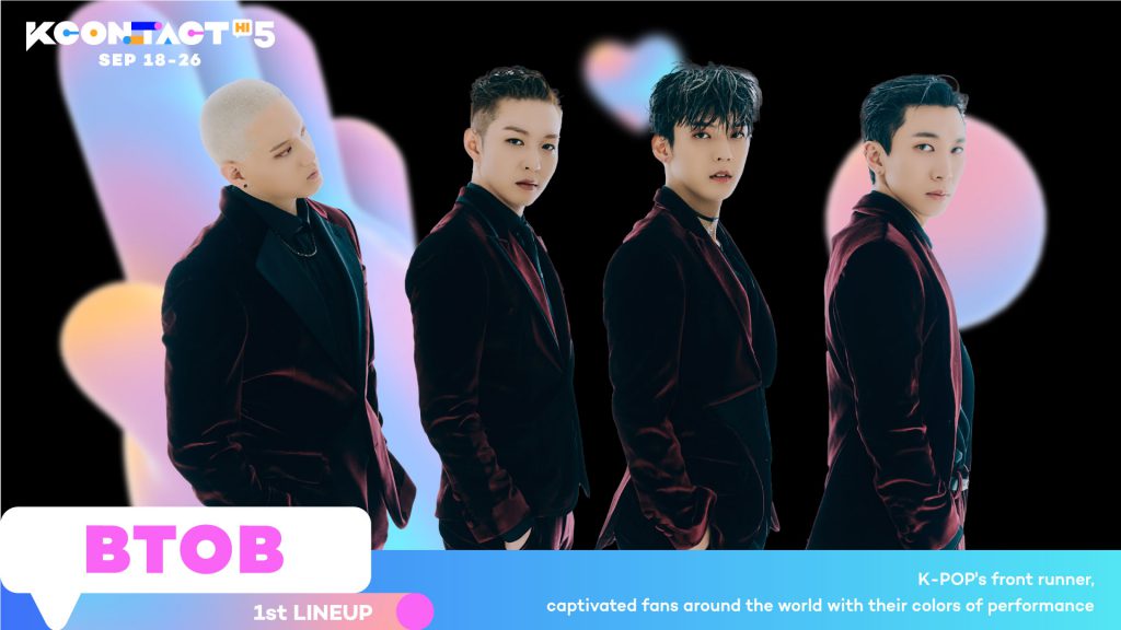 BTOB for KCONTACT HI 5