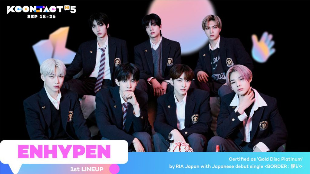 ENHYPEN for KCONTACT HI 5