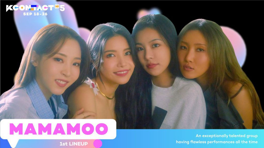 MAMAMOO for KCONTACT HI 5