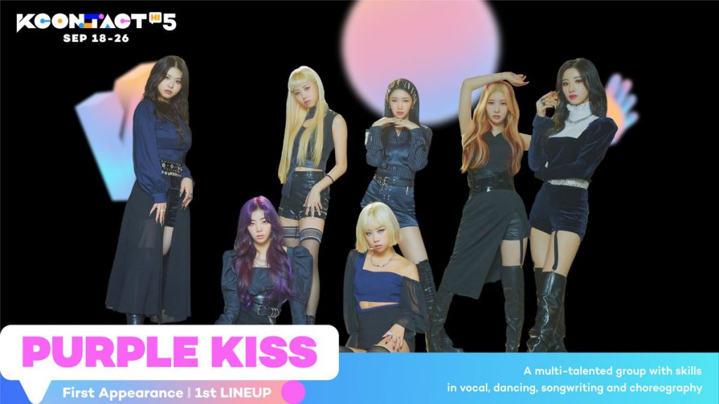 PURPLE KISS for KCONTACT HI 5
