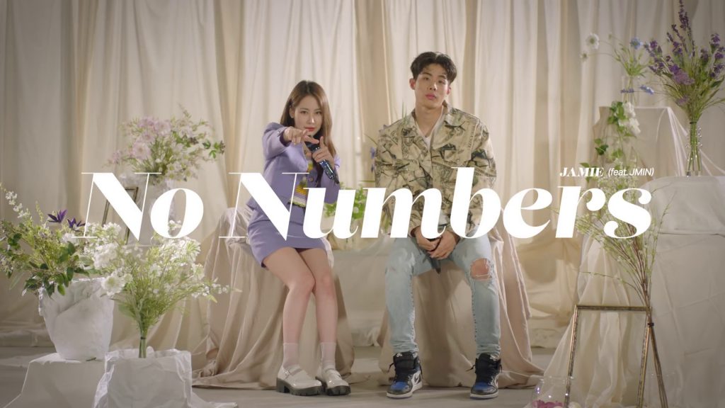 JAMIE and JMIN for their collab single "No Numbers