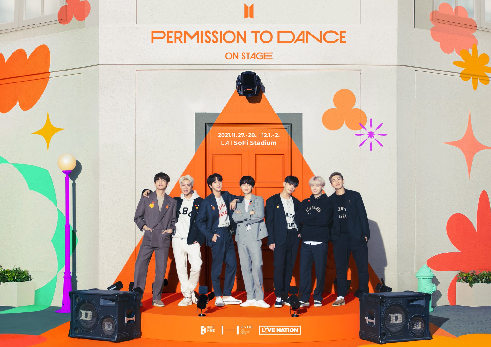 K-POP/アジア BTS PERMISSION  TO DANCE BTS Returned to the Stage in Seoul for First Time in Over