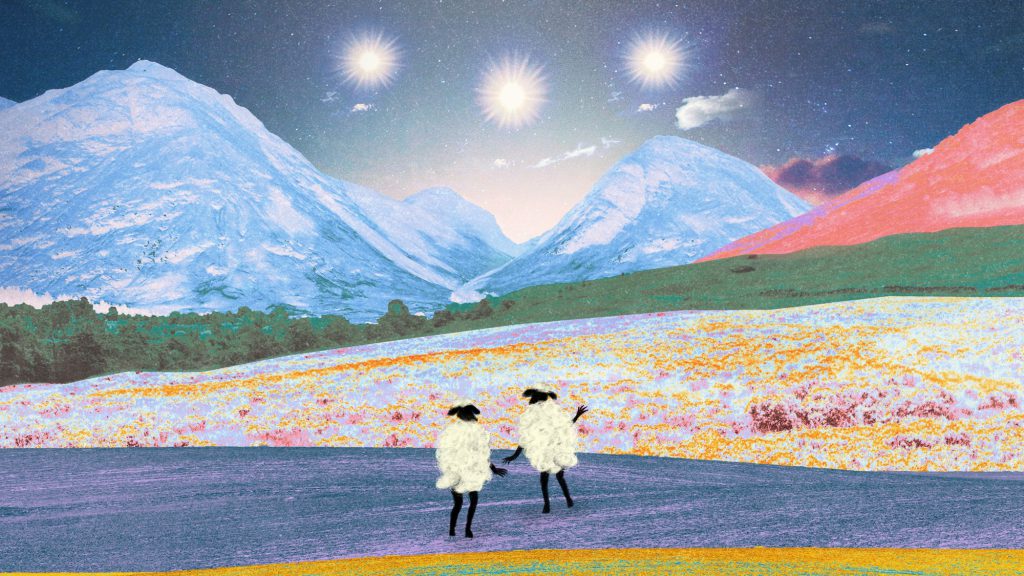 Artwork for OurR new single, "Beyond the Nights"
