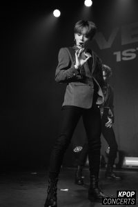 Concert photo of VERIVERY in Los Angeles for their 1st US Tour