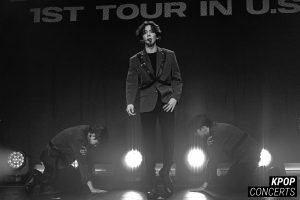 Concert photo of VERIVERY in Los Angeles for their 1st US Tour