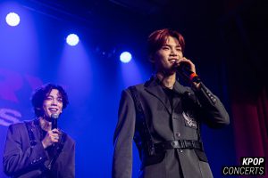 Concert photo of VERIVERY in Los Angeles for their 1st US Tour