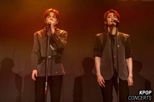 Concert photo of VERIVERY in Los Angeles for their 1st US Tour