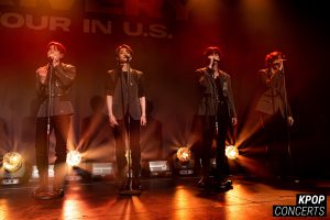 Concert photo of VERIVERY in Los Angeles for their 1st US Tour