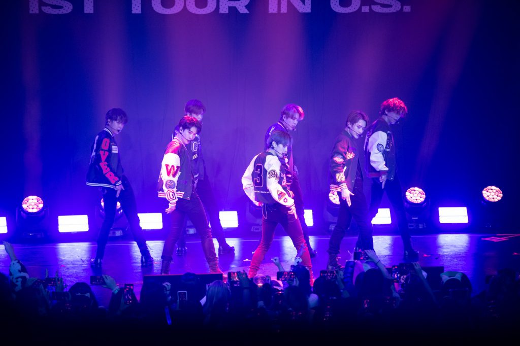 VERIVERY performing in Los Angeles