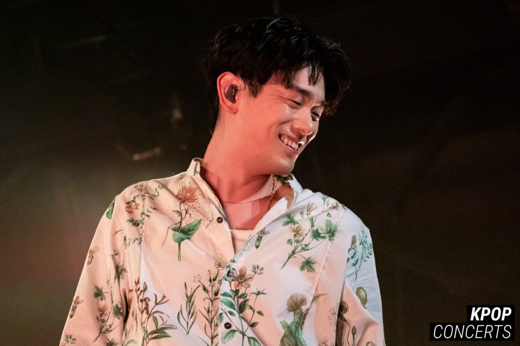 Eric Nam performing in The Van Buren in Phoenix Arizona for his There and Back Again Tour
