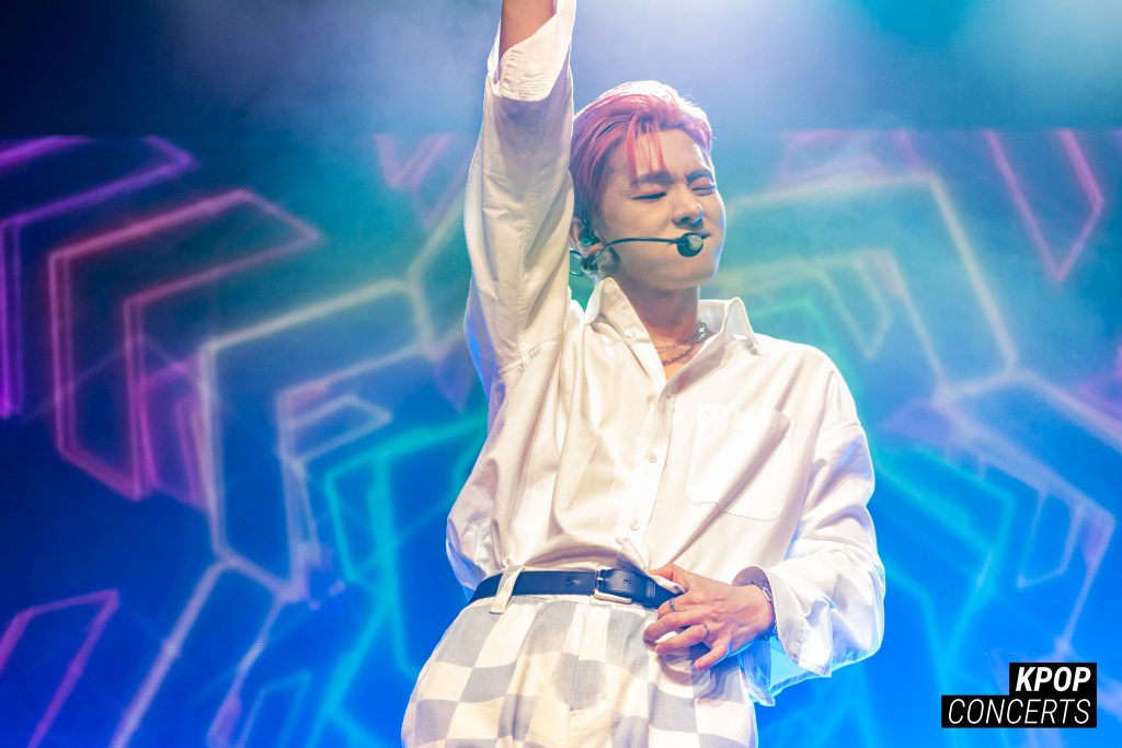 VANNER performing at The Vermont Hollywood in Los Angeles, CA for their 2022 BOOST UP PART 1 tour