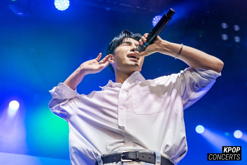 VANNER performing at The Vermont Hollywood in Los Angeles, CA for their 2022 BOOST UP PART 1 tour