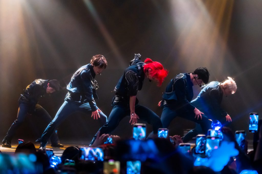 CIX performing at The Wiltern in Los Angeles, CA
