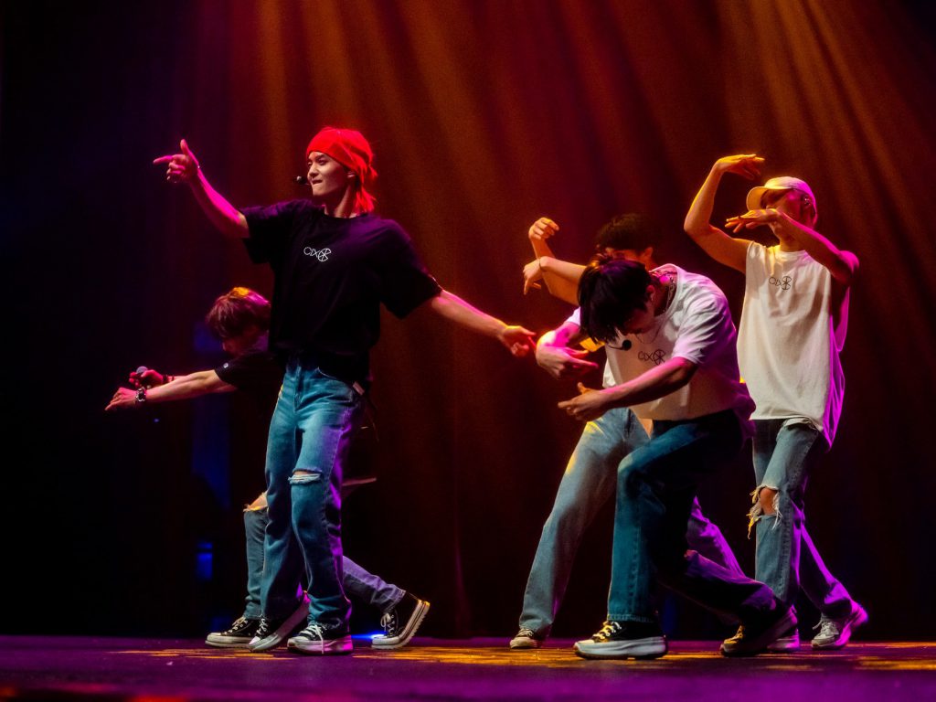 CIX performing at The Wiltern in Los Angeles, CA