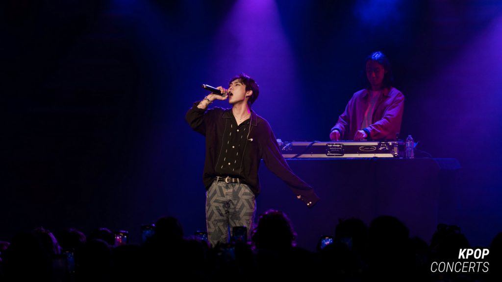 Xydo performing at the Teragram Ballroom in Los Angeles, CA for the GROOVL1N U.S. Tour