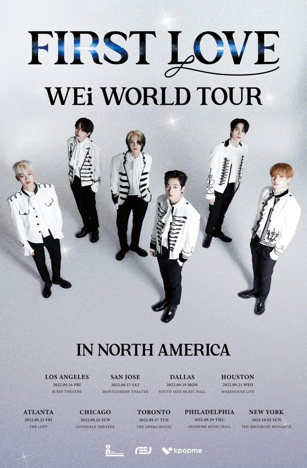  TOUR WEi Announces Tour Dates For FIRST LOVE In NORTH AMERICA K 