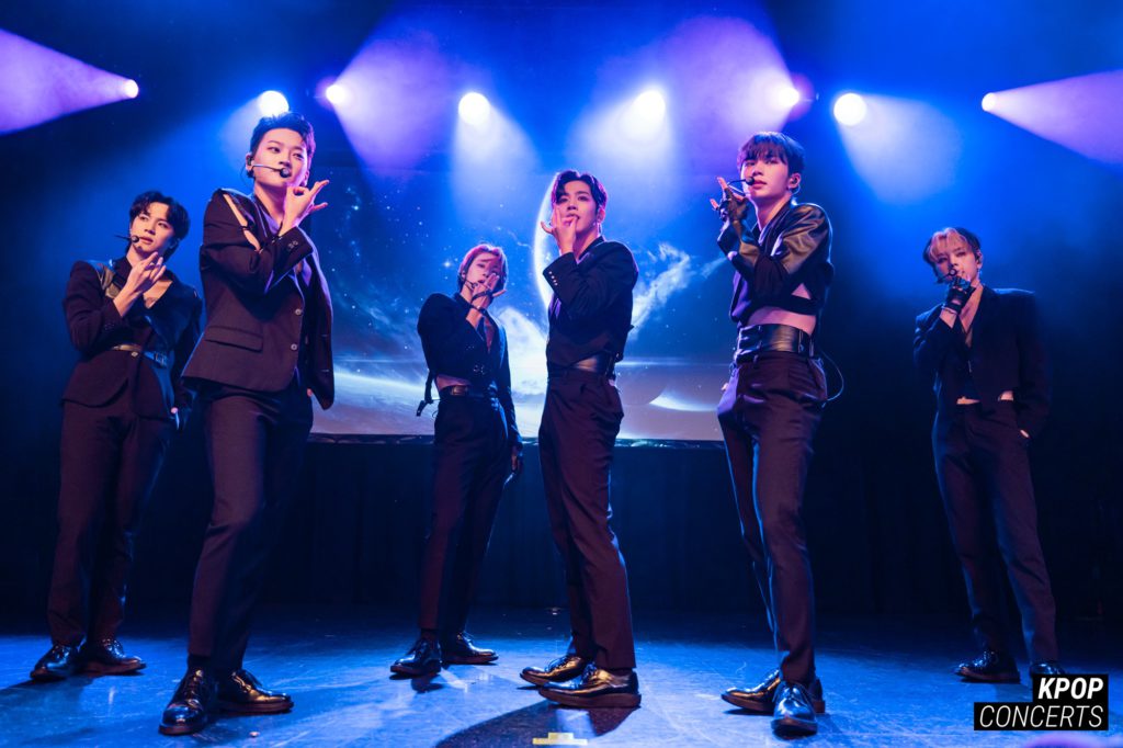 WEi performing at the El Rey Theatre in Los Angeles, CA for their First Love world tour.