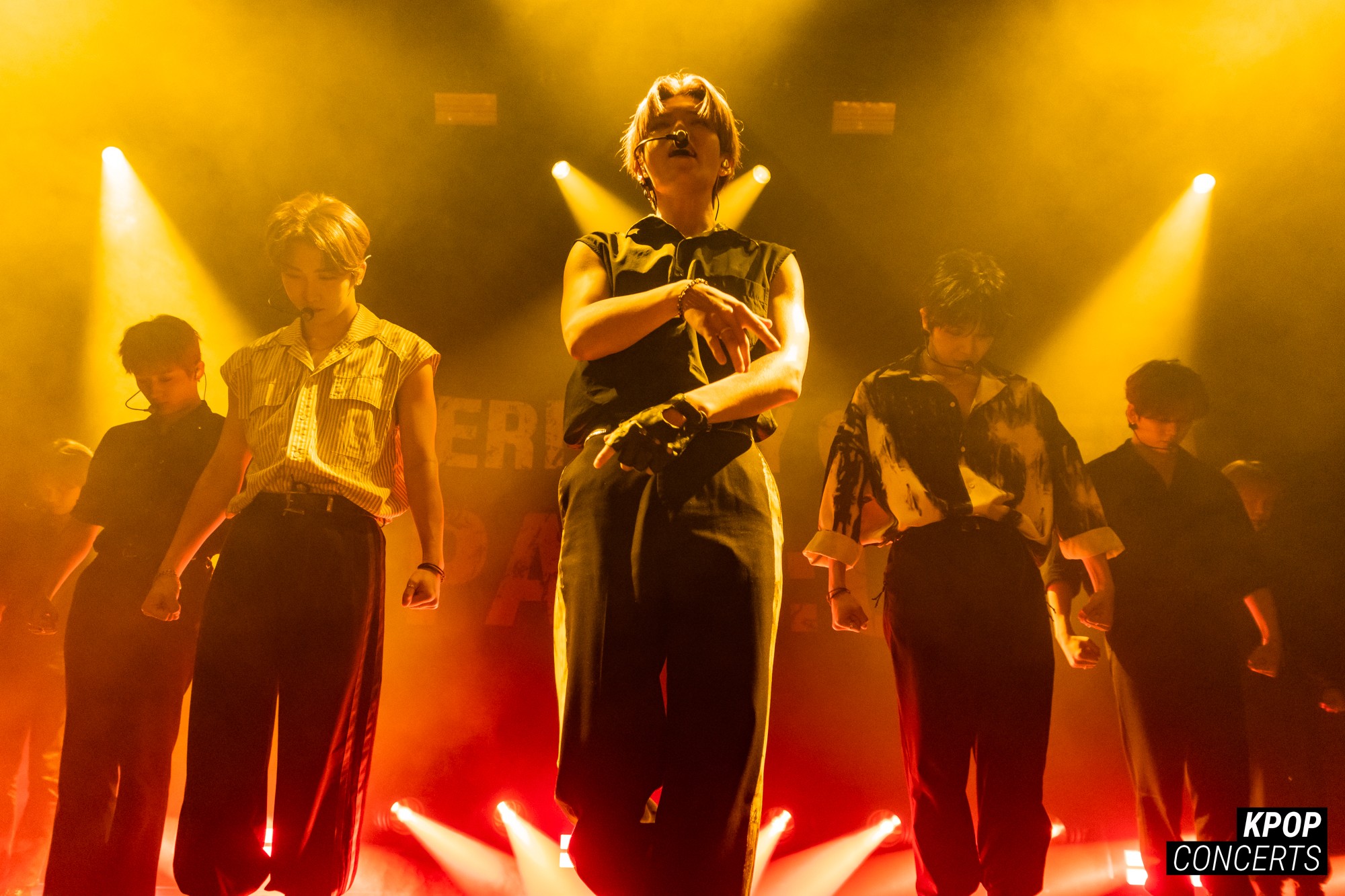 VERIVERY performing at their 2022 VERIVERY CONCERT PAGE : O concert at the Vermont Theater in Los Angeles