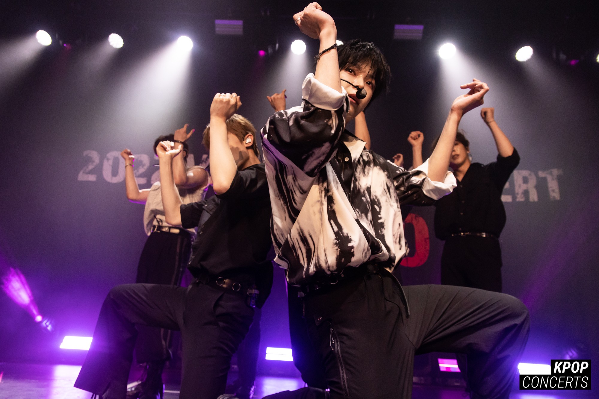 VERIVERY performing at their 2022 VERIVERY CONCERT PAGE : O concert at the Vermont Theater in Los Angeles