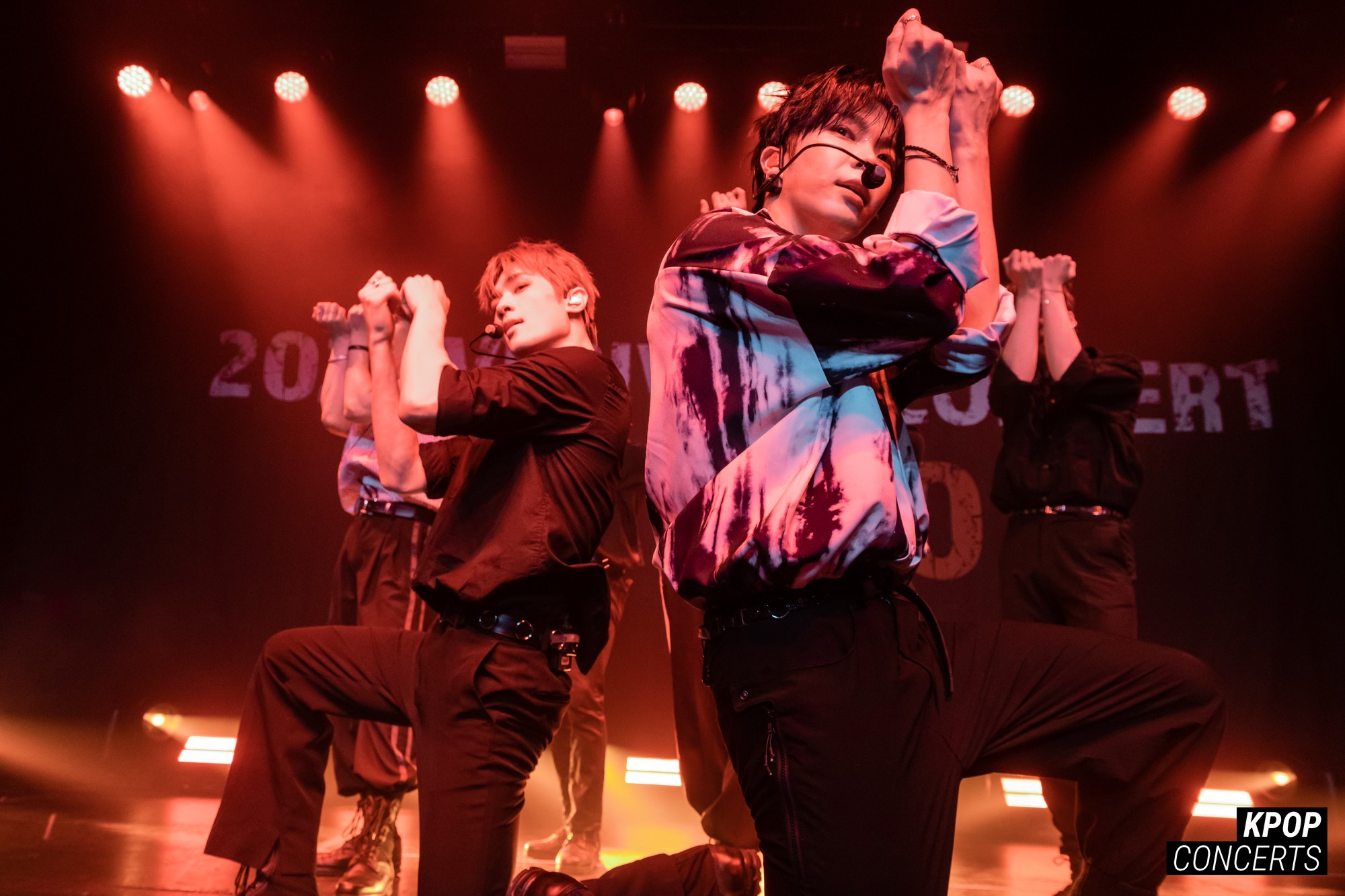 VERIVERY performing at their 2022 VERIVERY CONCERT PAGE : O concert at the Vermont Theater in Los Angeles