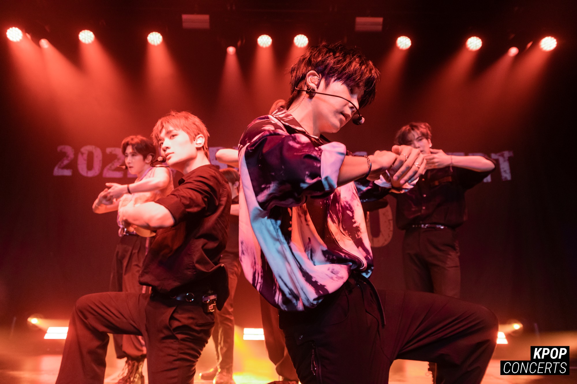 VERIVERY performing at their 2022 VERIVERY CONCERT PAGE : O concert at the Vermont Theater in Los Angeles