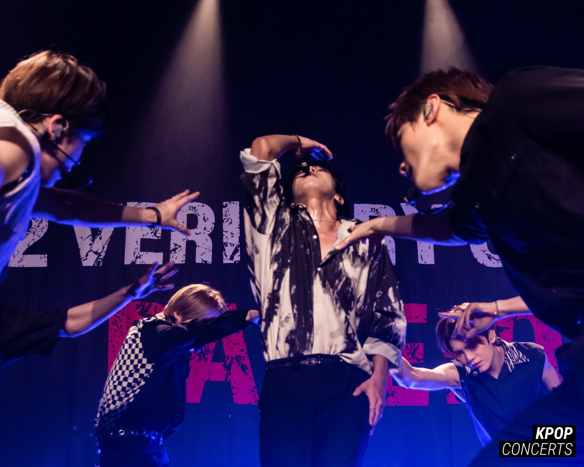 VERIVERY performing at their 2022 VERIVERY CONCERT PAGE : O concert at the Vermont Theater in Los Angeles