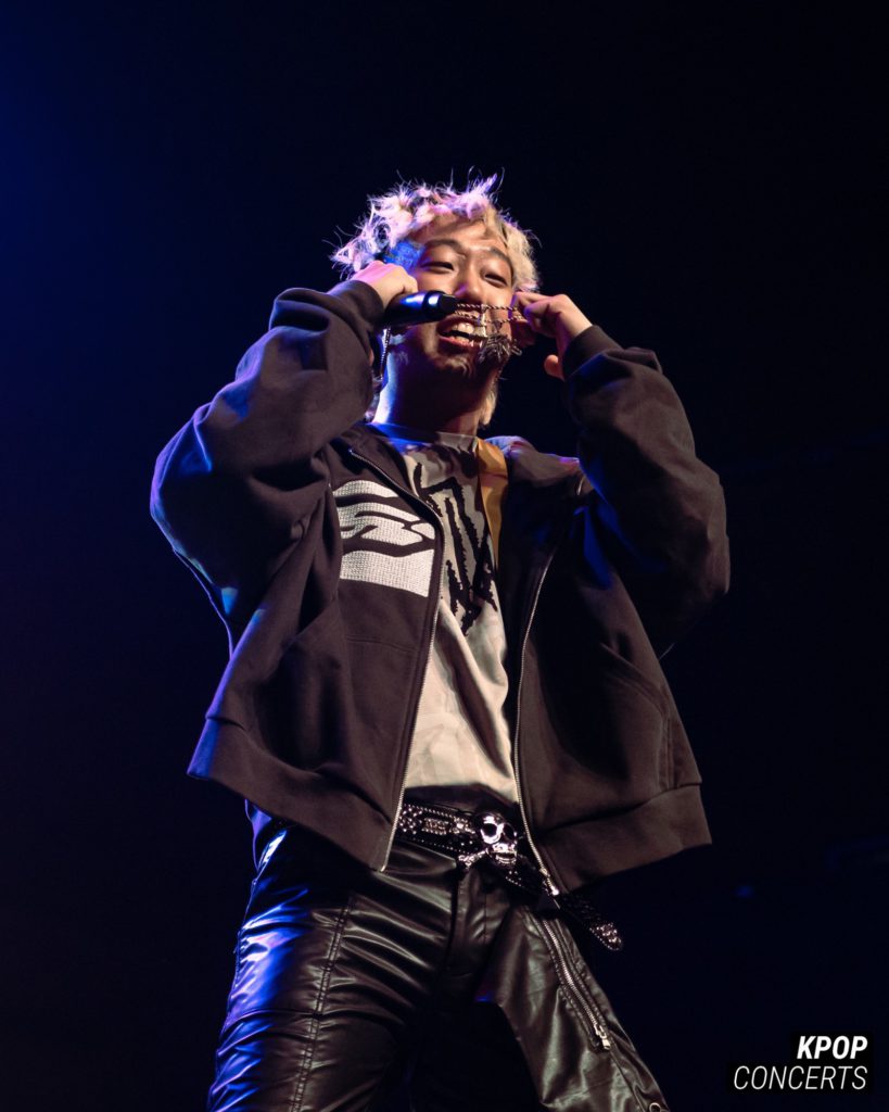 Korean American rapper pH-1 performing at his sold-out 'About Damn Time' concert at the Fonda Theatre in Los Angeles, CA on January 25, 2023