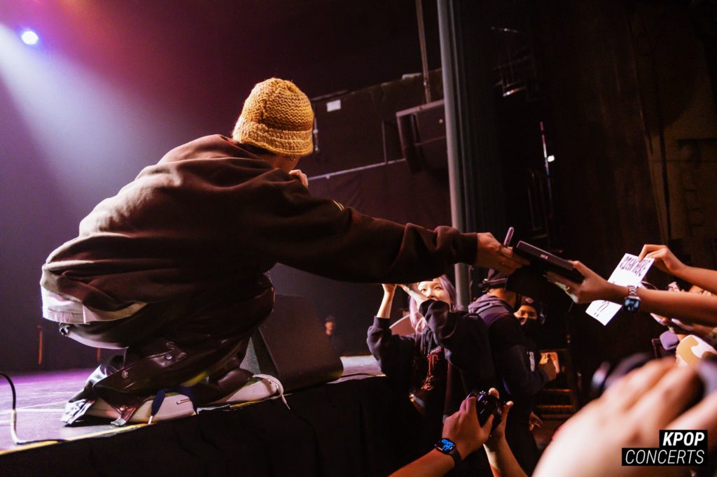 Korean American rapper pH-1 performing at his sold-out 'About Damn Time' concert at the Fonda Theatre in Los Angeles, CA on January 25, 2023