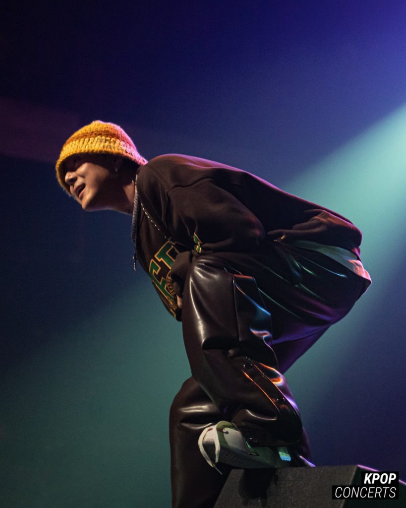 Korean American rapper pH-1 performing at his sold-out 'About Damn Time' concert at the Fonda Theatre in Los Angeles, CA on January 25, 2023