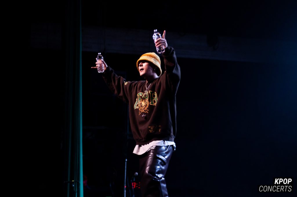 Korean American rapper pH-1 performing at his sold-out 'About Damn Time' concert at the Fonda Theatre in Los Angeles, CA on January 25, 2023