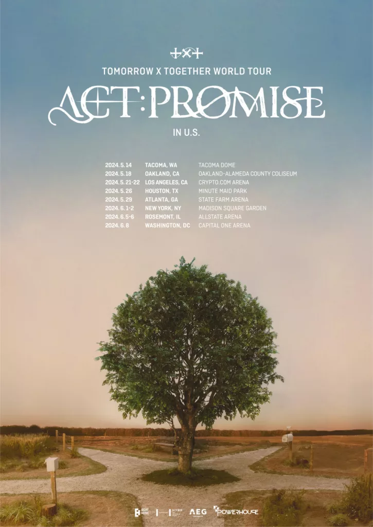 TOUR] TOMORROW X TOGETHER to Head Stateside for 'ACT